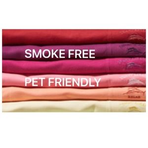 Closet is pet friendly & smoke free